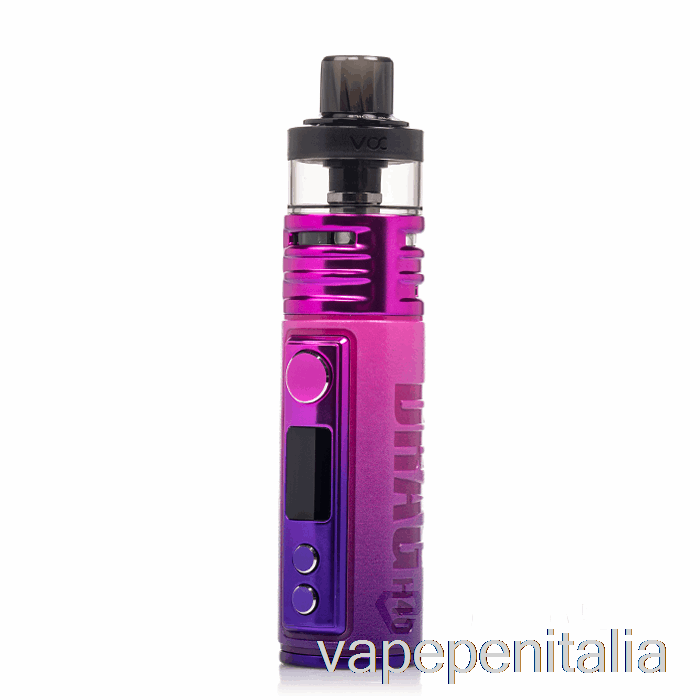 Vape Box Mod Voopoo Drag H40 Kit Pod Mod Moderno Rosso